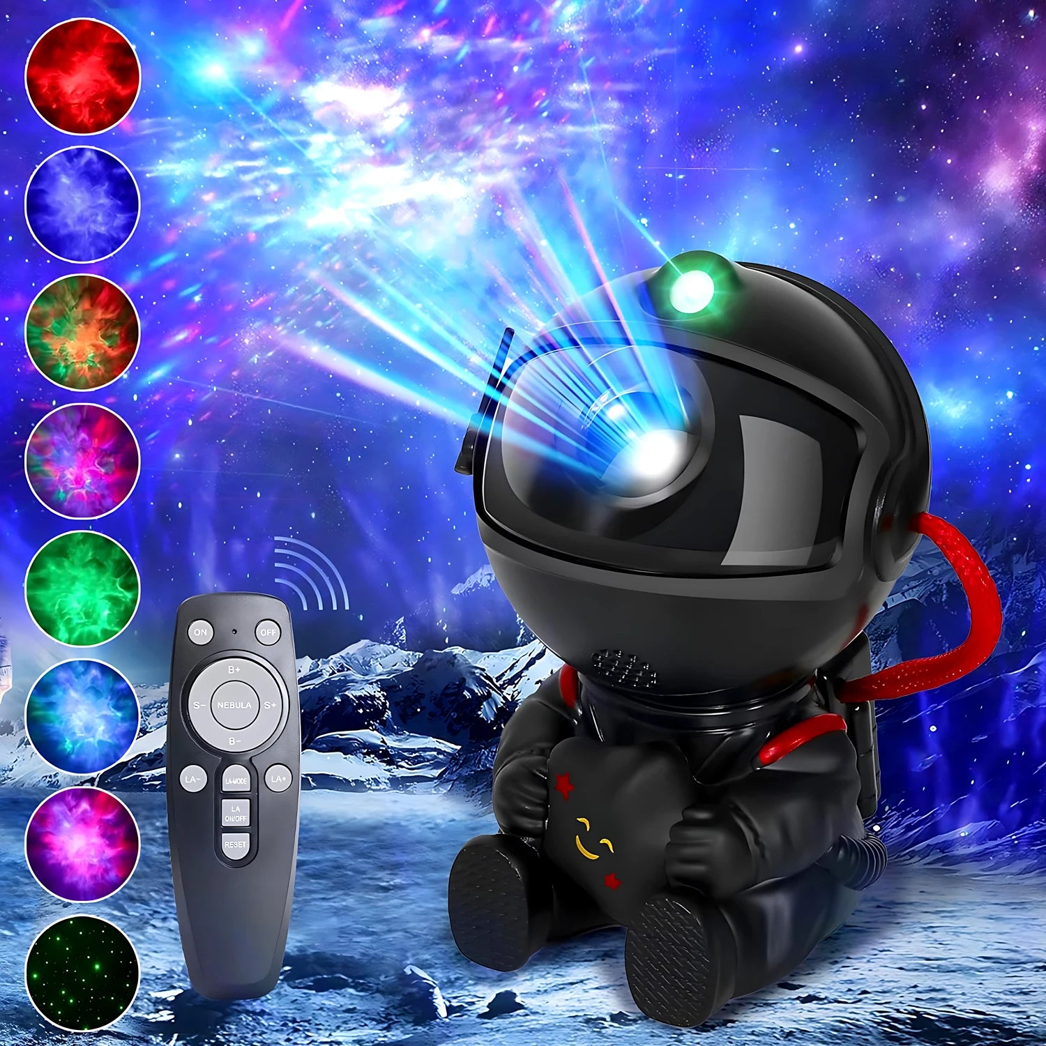 Astronaute projecteur LED