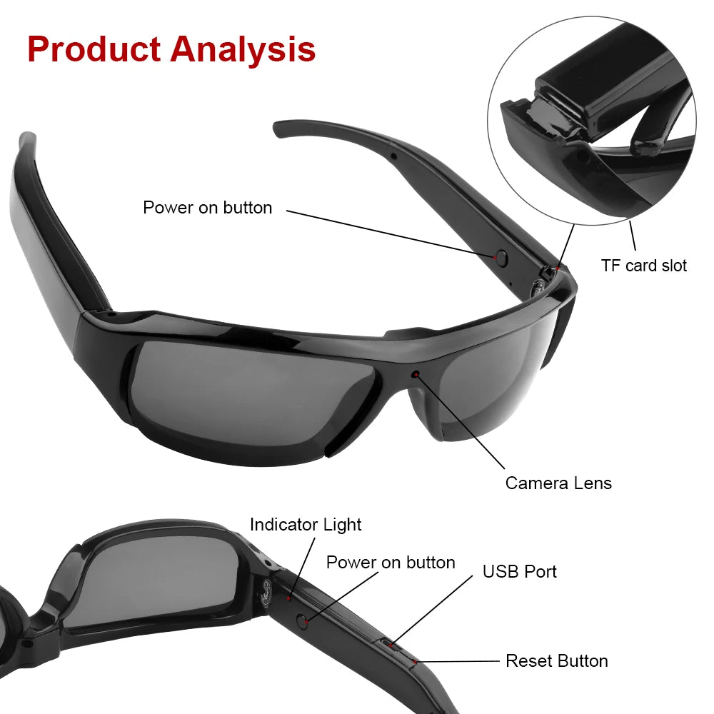 Lunette Caméra HD