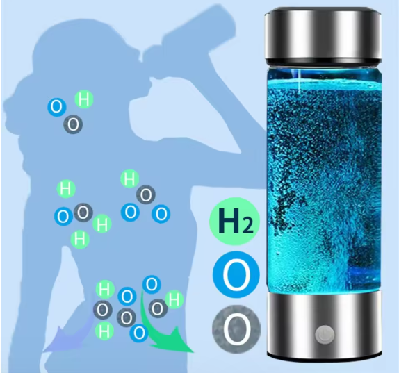 Filtre à eau électrique générateur d'hydrogène