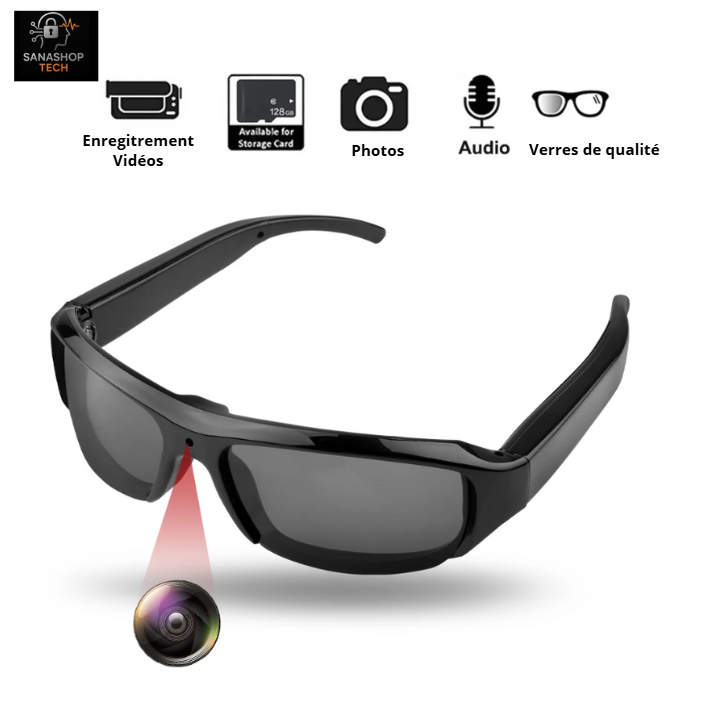 Lunette Caméra HD
